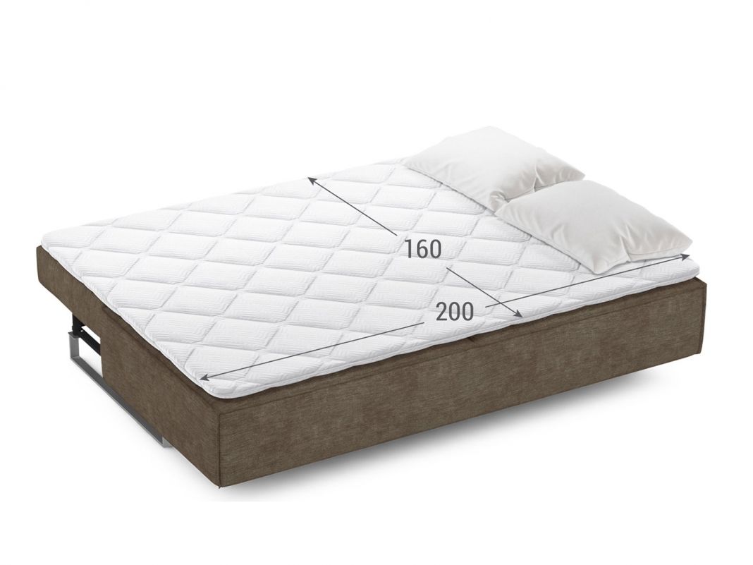 Диван MOON 005 цвет коричневый (фото 241066)