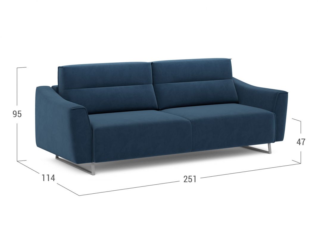 Диван MOON 172 цвет синий (фото 244937)