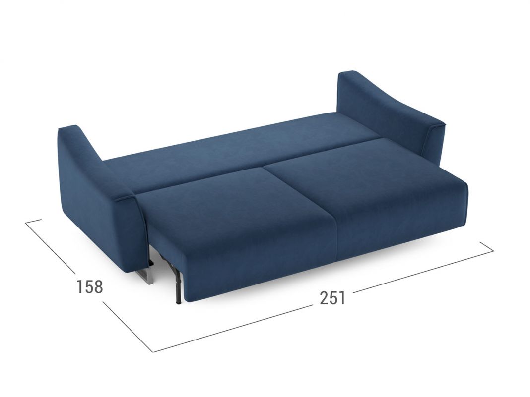 Диван MOON 172 цвет синий (фото 244939)