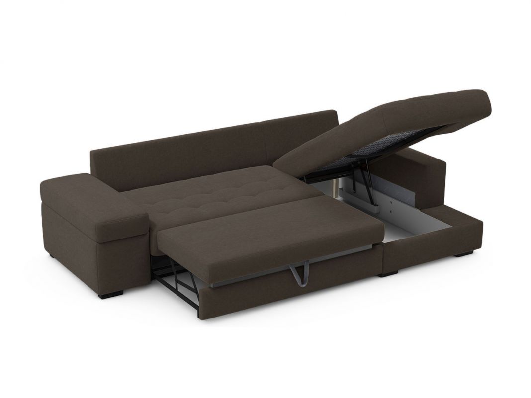 Угловой диван MOON 107 цвет коричневый (фото 248064)