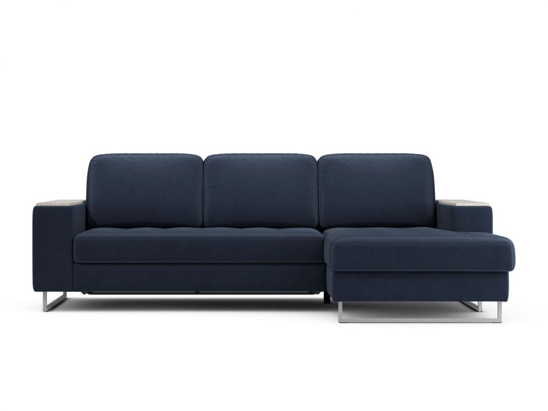 Угловой диван MOON 117 цвет синий (фото 248530)