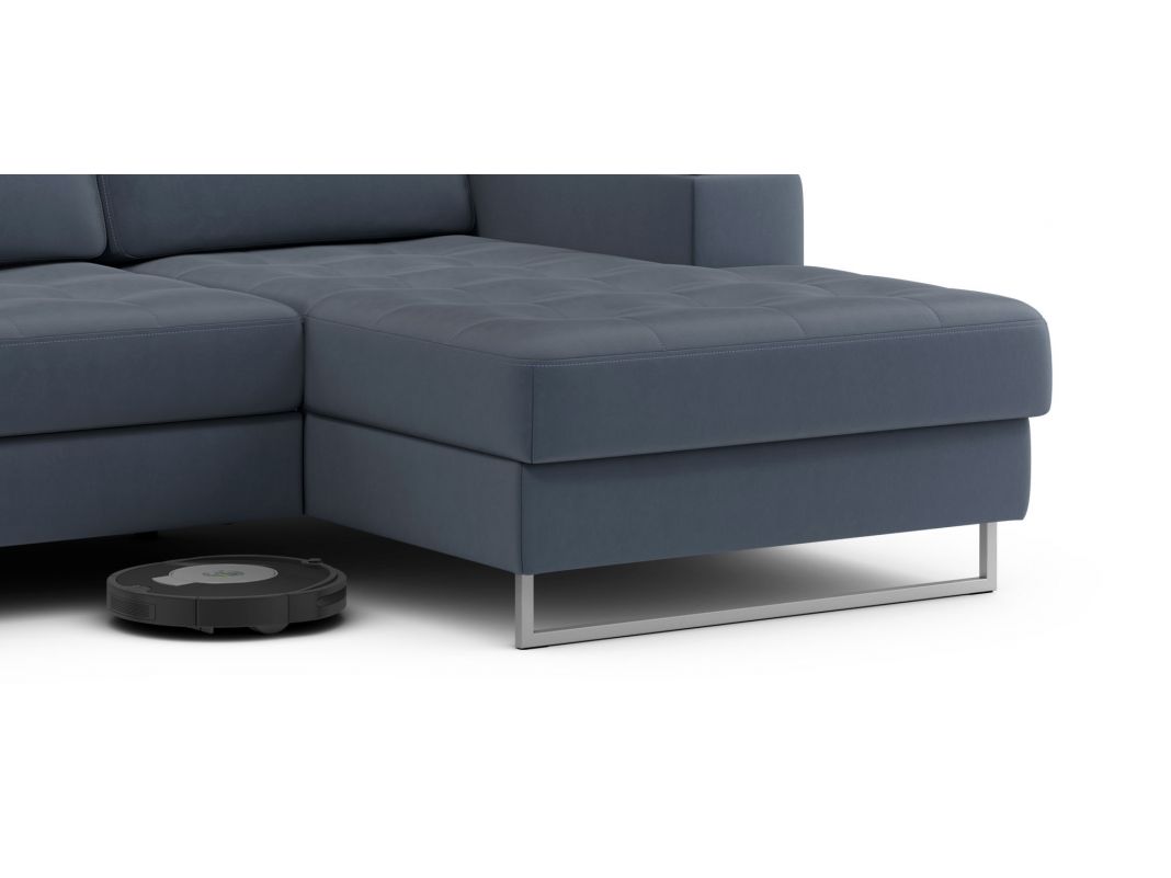 Угловой диван MOON 117 цвет серый,синий (фото 248632)