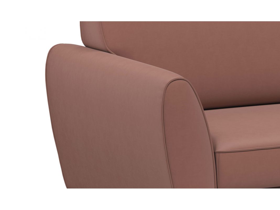 Диван MOON 176 цвет красный,розовый (фото 248847)