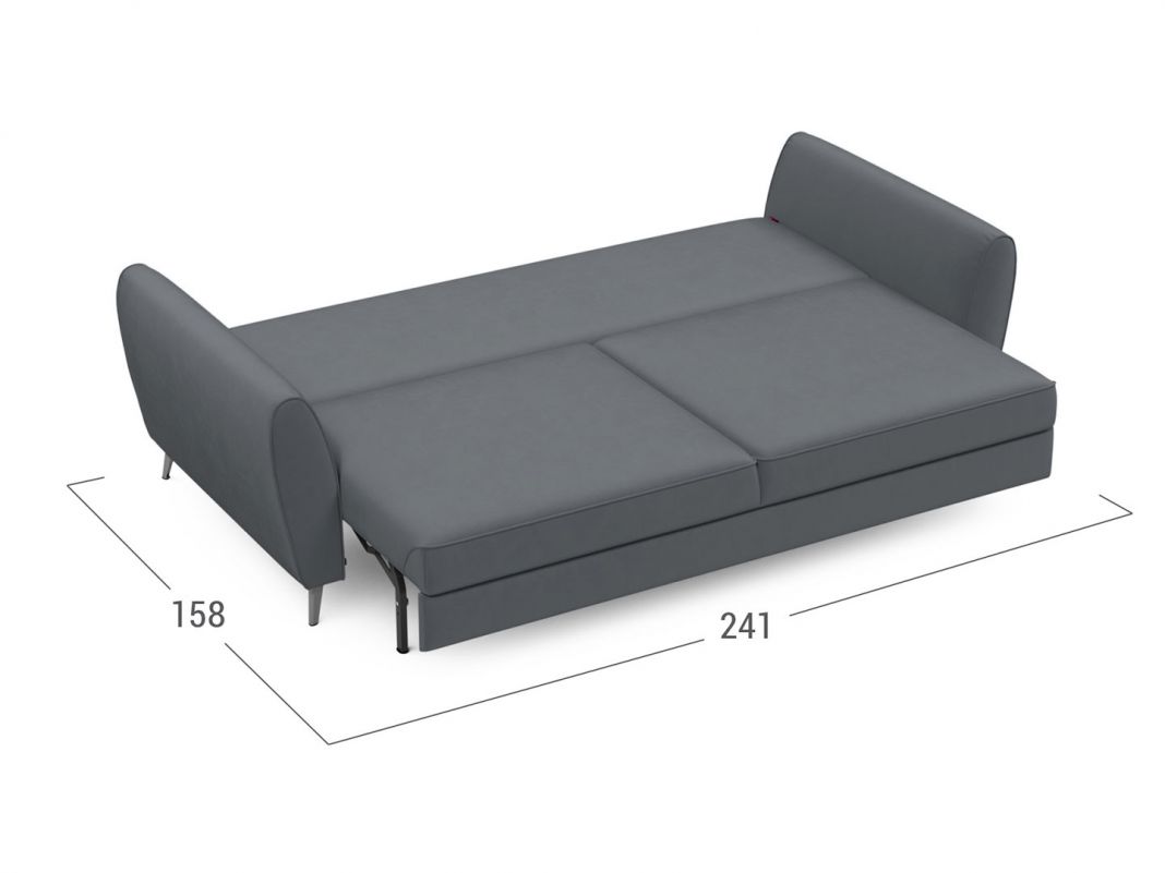 Диван MOON 176 цвет серый (фото 248936)