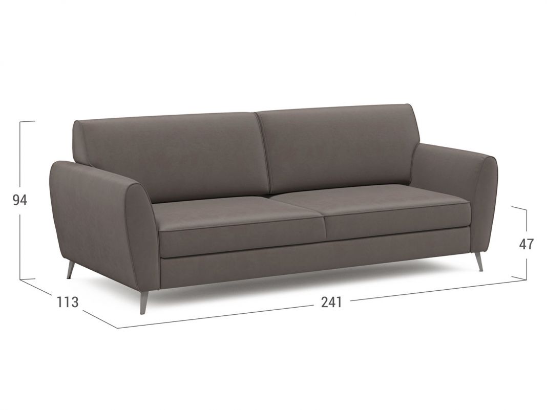 Диван MOON 176 цвет коричневый (фото 249075)