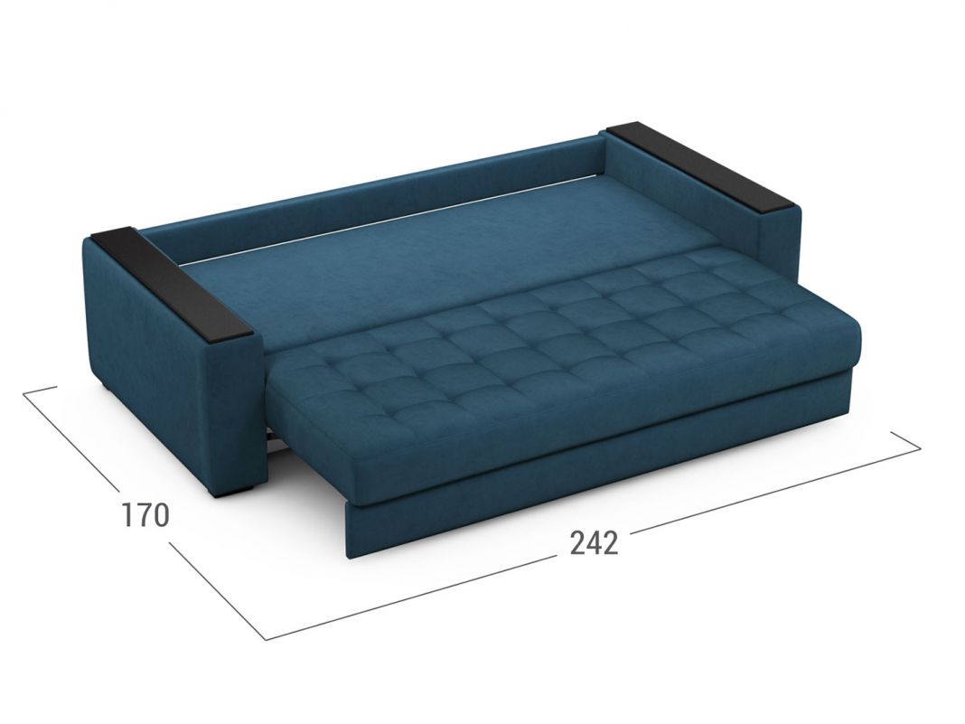 Диван MOON 107 цвет синий (фото 249488)