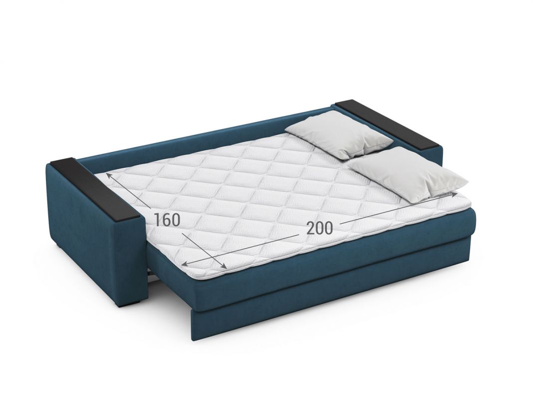 Диван MOON 107 цвет синий (фото 249489)