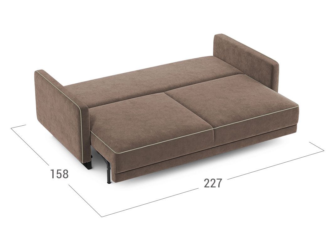 Диван MOON 178 цвет коричневый (фото 206374)