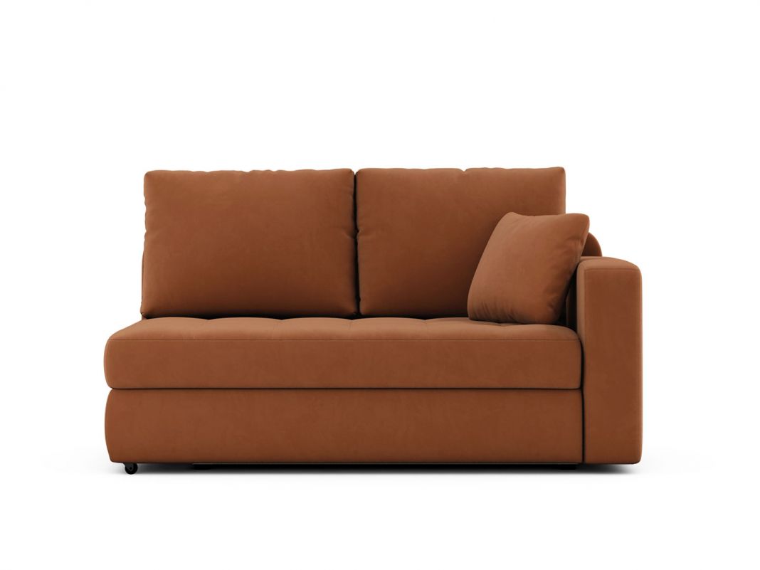 Диван кушетка MOON 074 цвет оранжевый,рыжый (фото 252075)