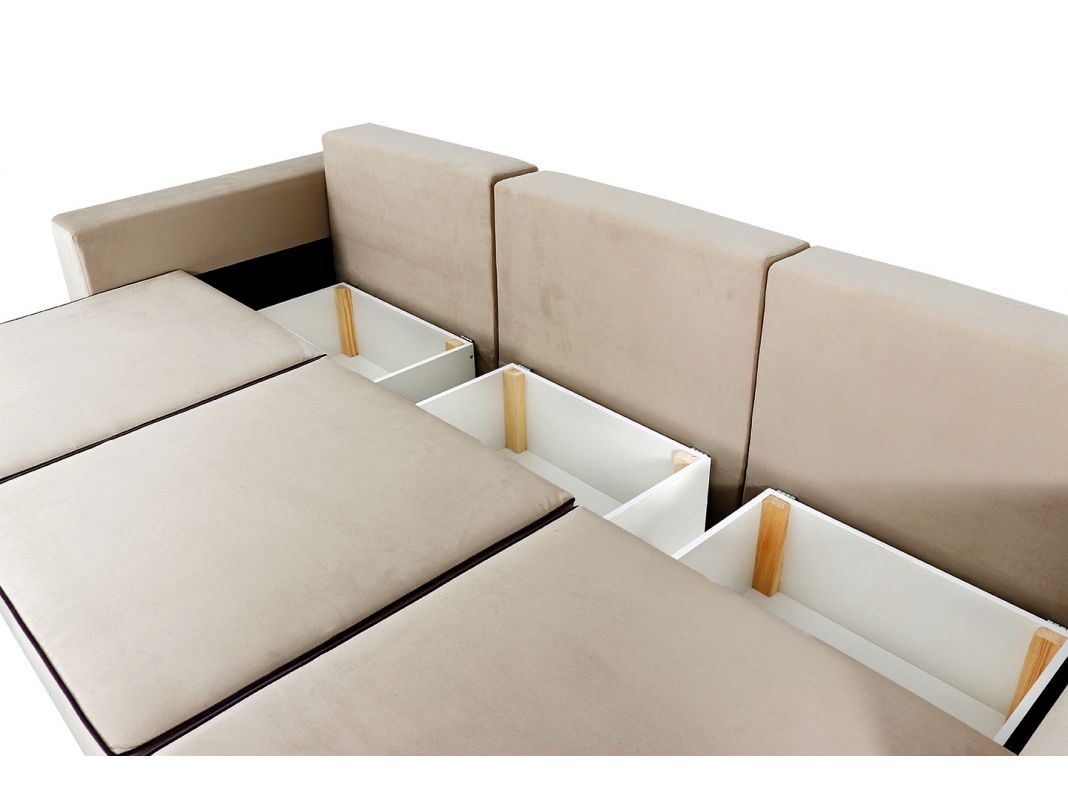 Диван Бостон 2400 цвет бежевый,фиолетовый (фото 168786)