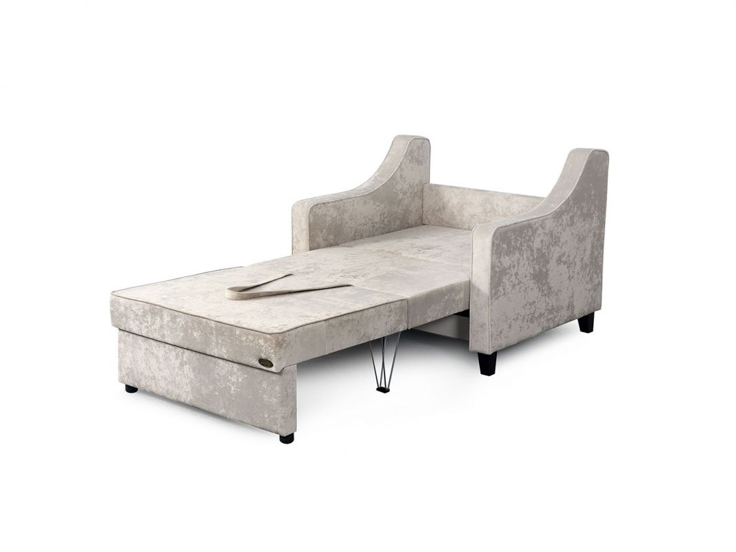 Кресло-кровать Джерси 2 цвет бежевый (фото 252609)