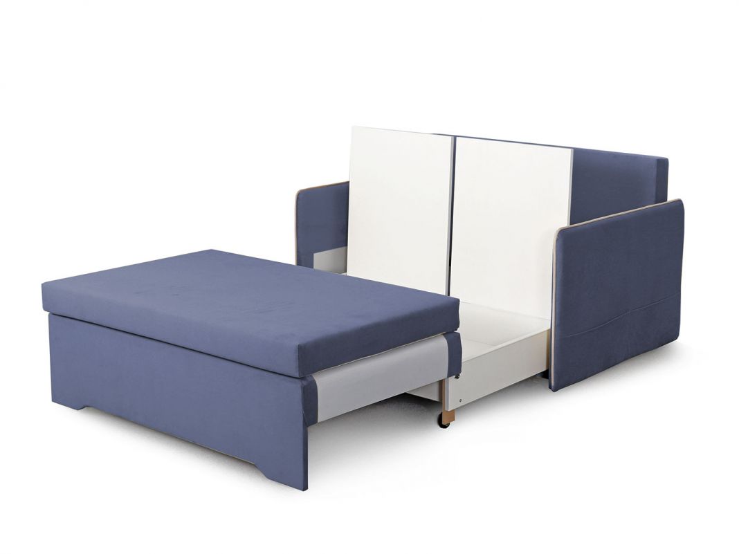 Диван Фламинго цвет синий,голубой (фото 252936)