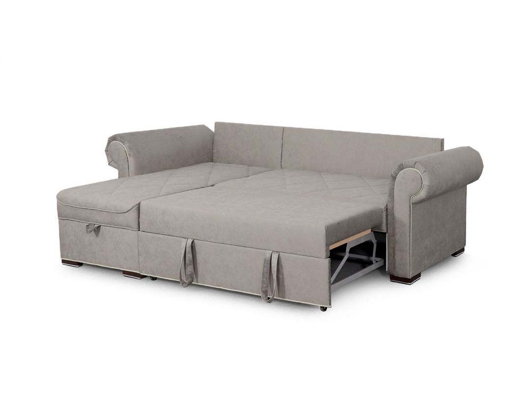 Угловой диван Цезарь цвет бежевый (фото 202306)