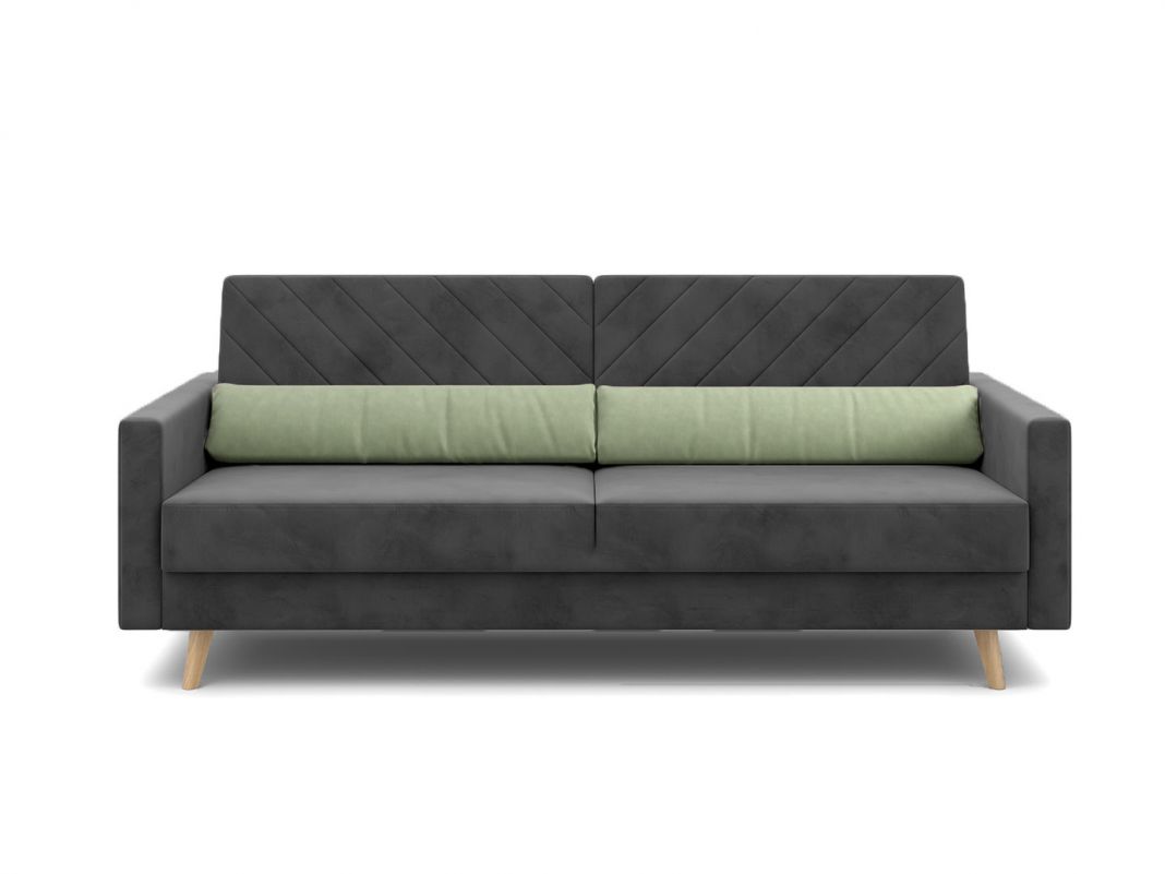 Диван Норд цвет черный,серый (фото 252982)