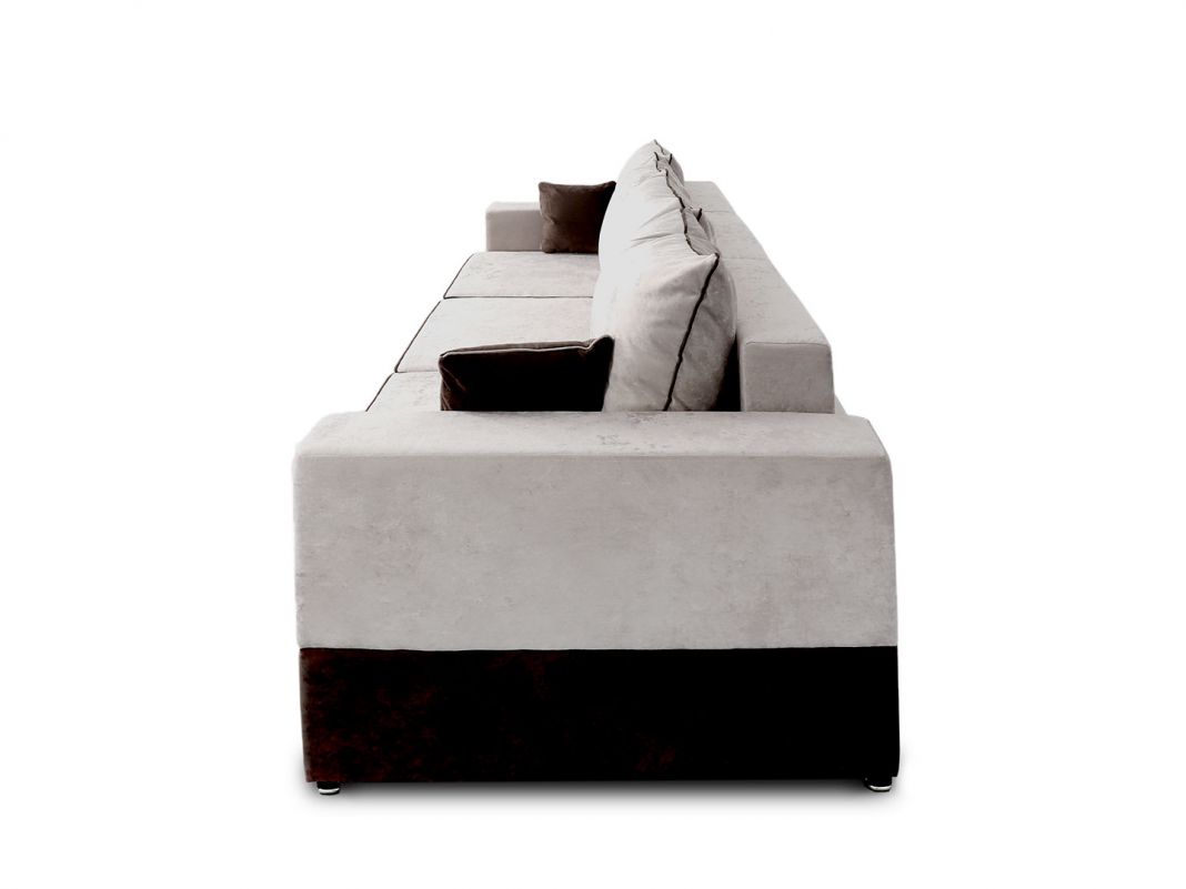 Диван Бостон 2400 цвет бежевый,коричневый (фото 252484)