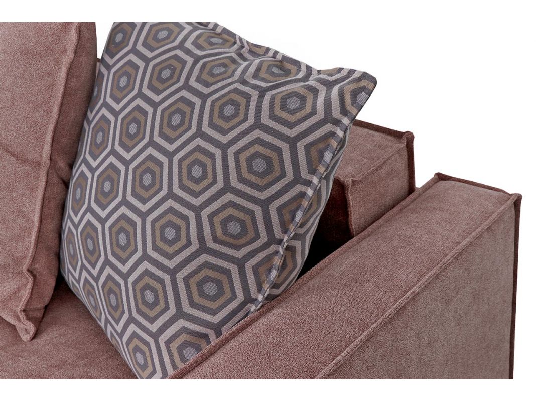 Диван Онтарио цвет красный,розовый (фото 252702)