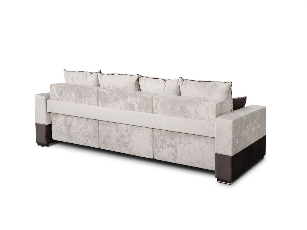 Диван Бостон 2400 цвет бежевый,коричневый (фото 252491)