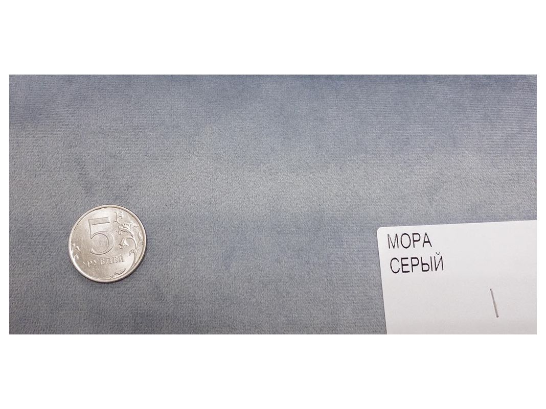 микровелюр мора серый