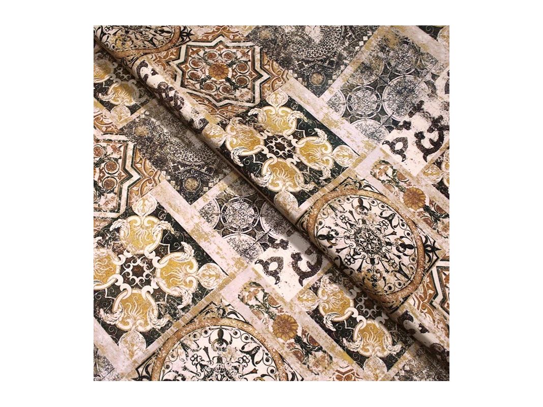 микровелюр сиена коричневый