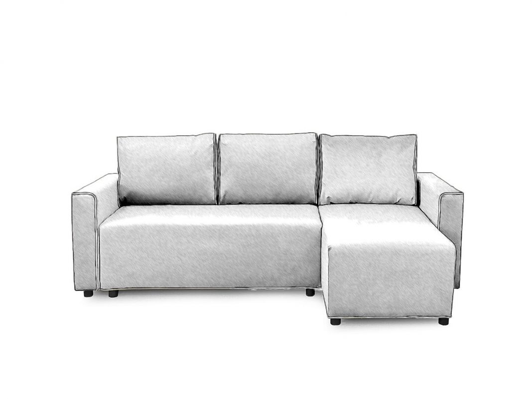 Угловой диван Некст цвет зеленый (фото 252670)