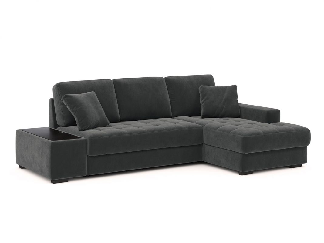 Угловой диван MOON 107 цвет серый (фото 253844)