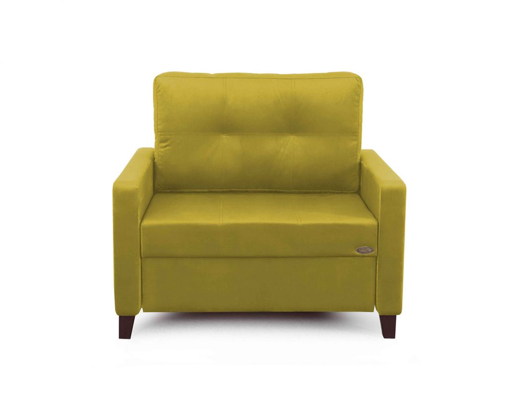 Кресло-кровать Джерси 1 цвет желтый (фото 253131)