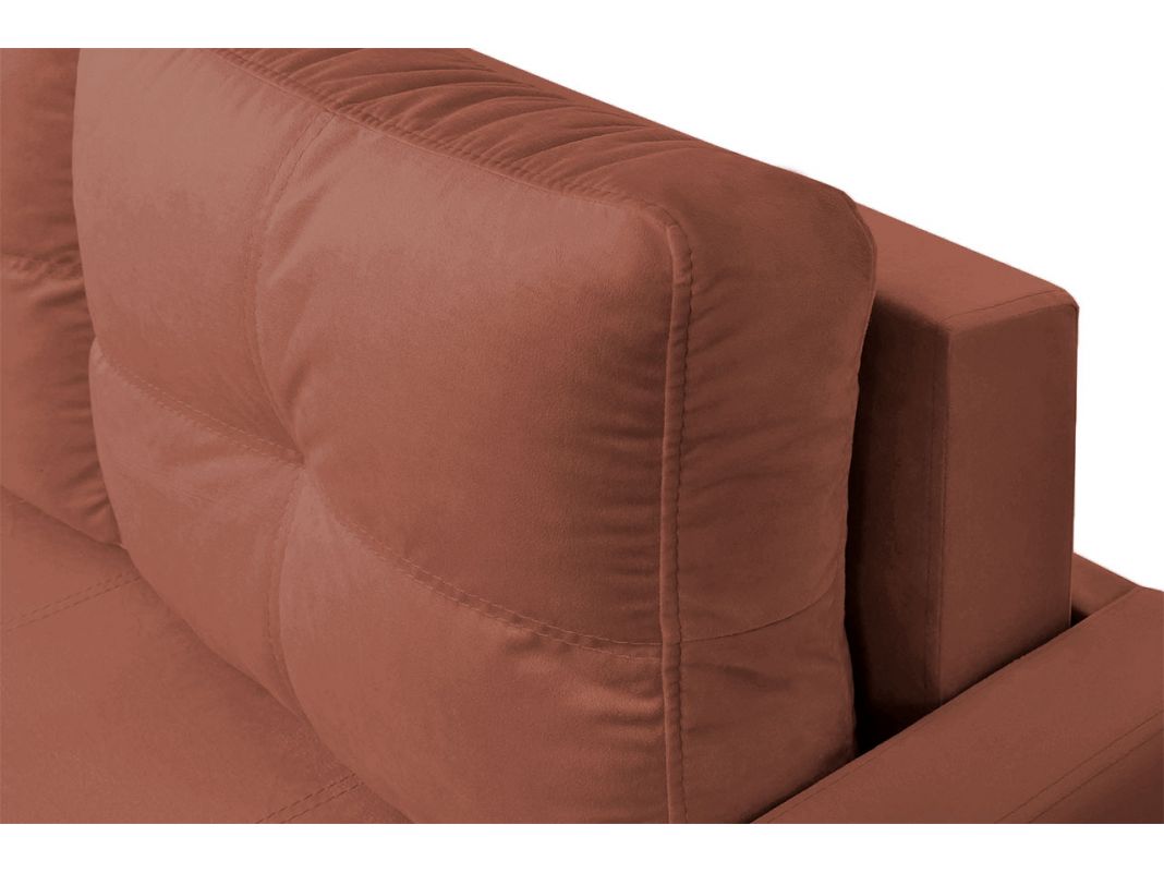 Диван Джерси 1 цвет красный,терракот (фото 253152)