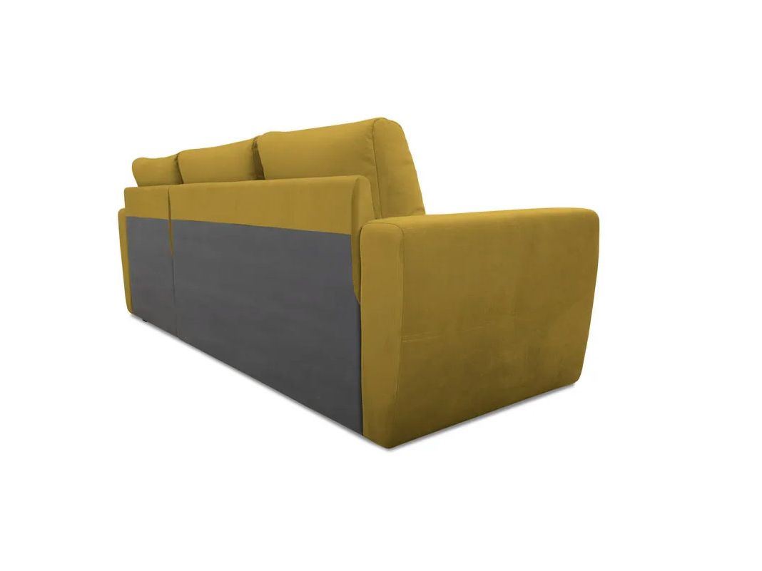 Угловой диван Лакки цвет желтый (фото 254231)