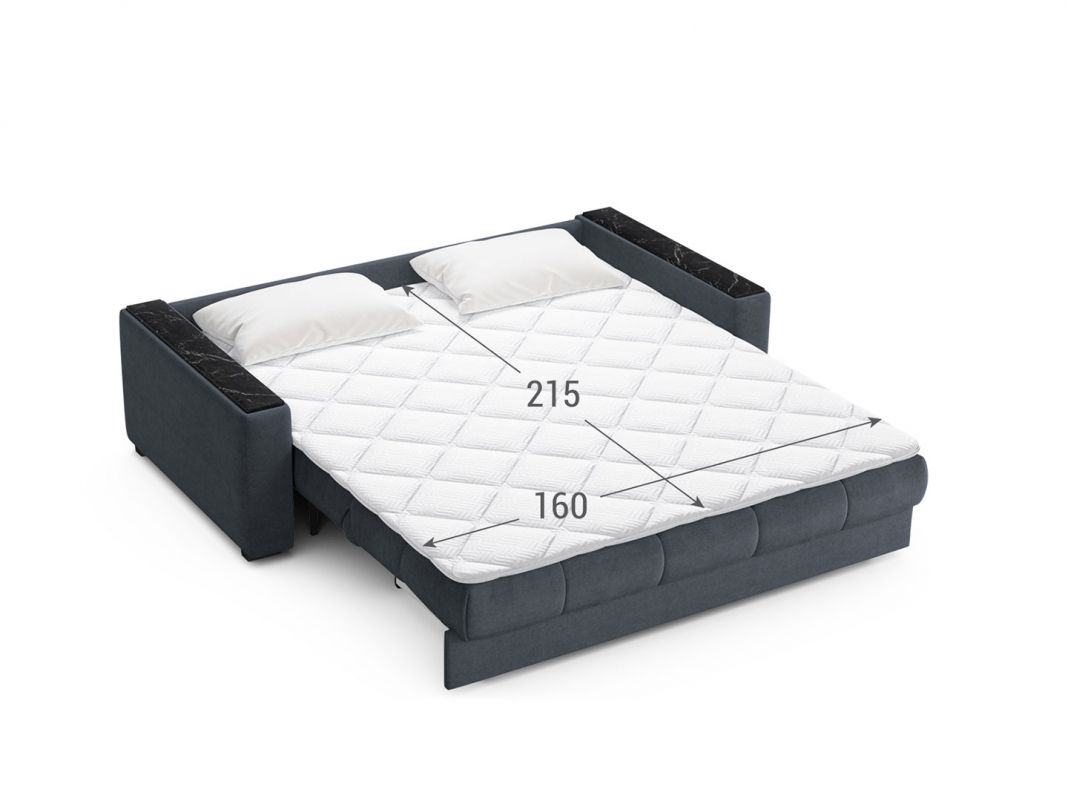 Диван MOON 107 цвет черный,серый (фото 254085)