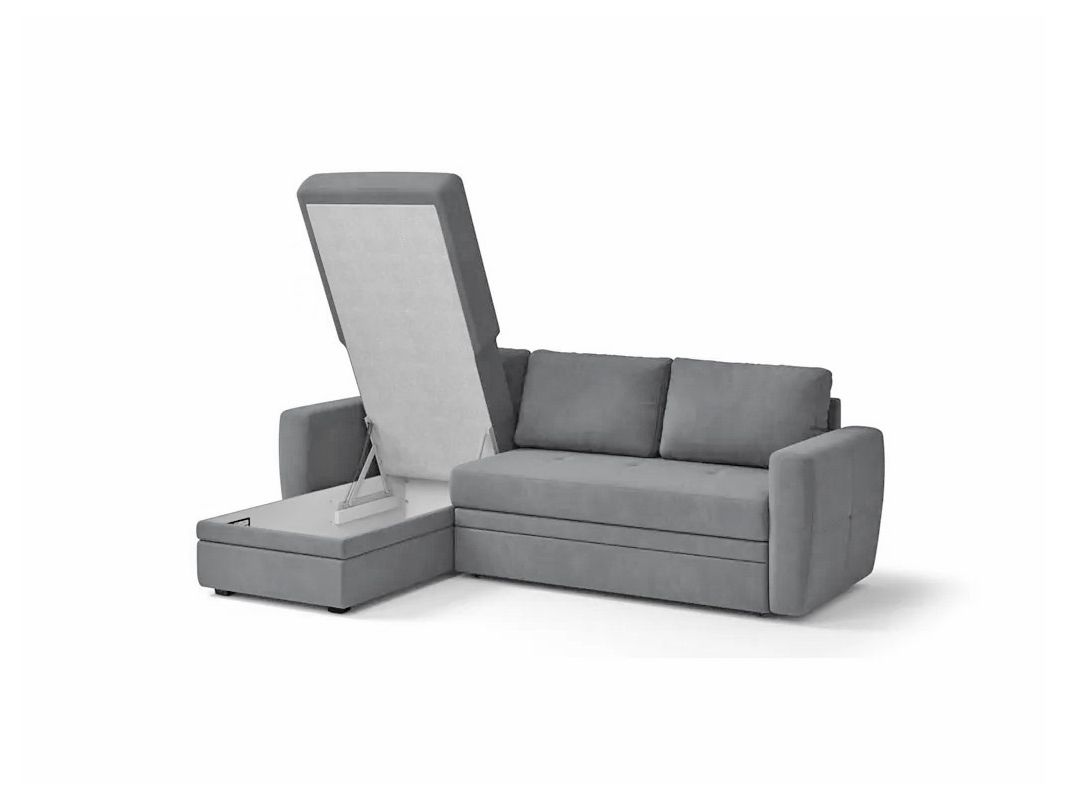 Угловой диван Лакки цвет серый (фото 179782)