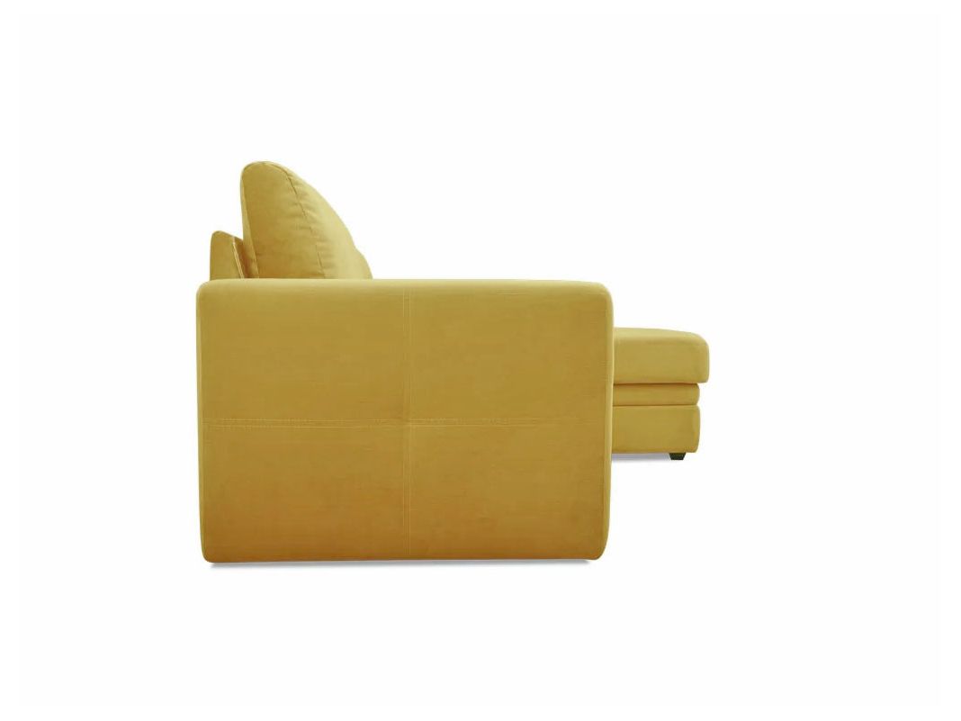 Угловой диван Лакки цвет желтый (фото 254170)