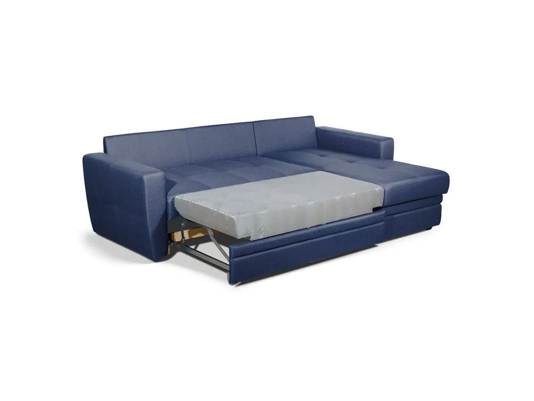 Угловой диван Лакки цвет синий (фото 254185)