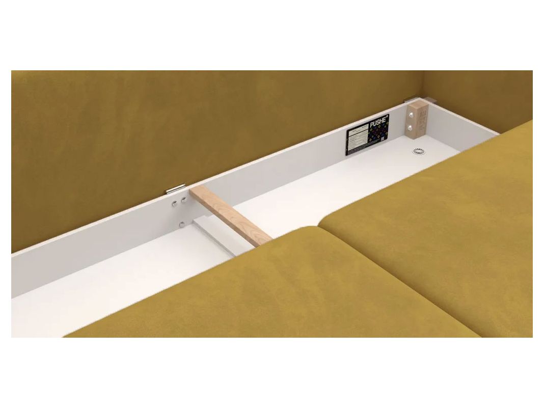 Диван Фьорд цвет желтый (фото 254504)