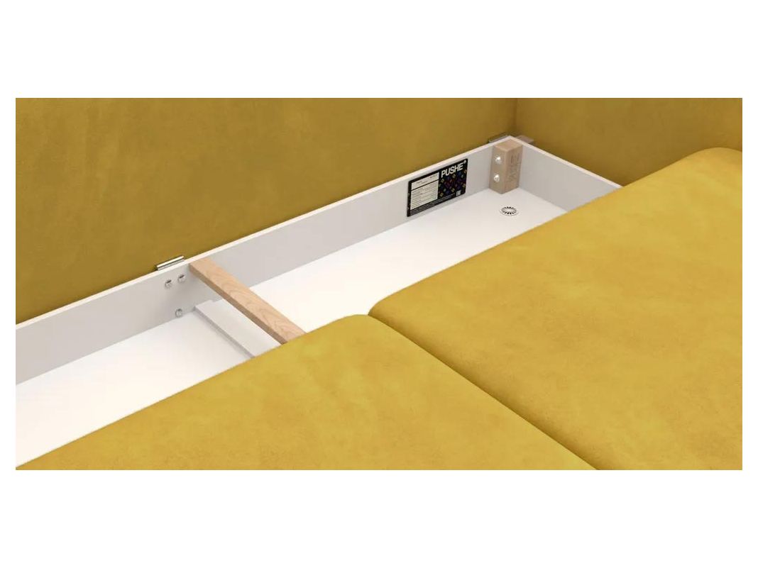 Диван Фьорд цвет желтый (фото 254522)