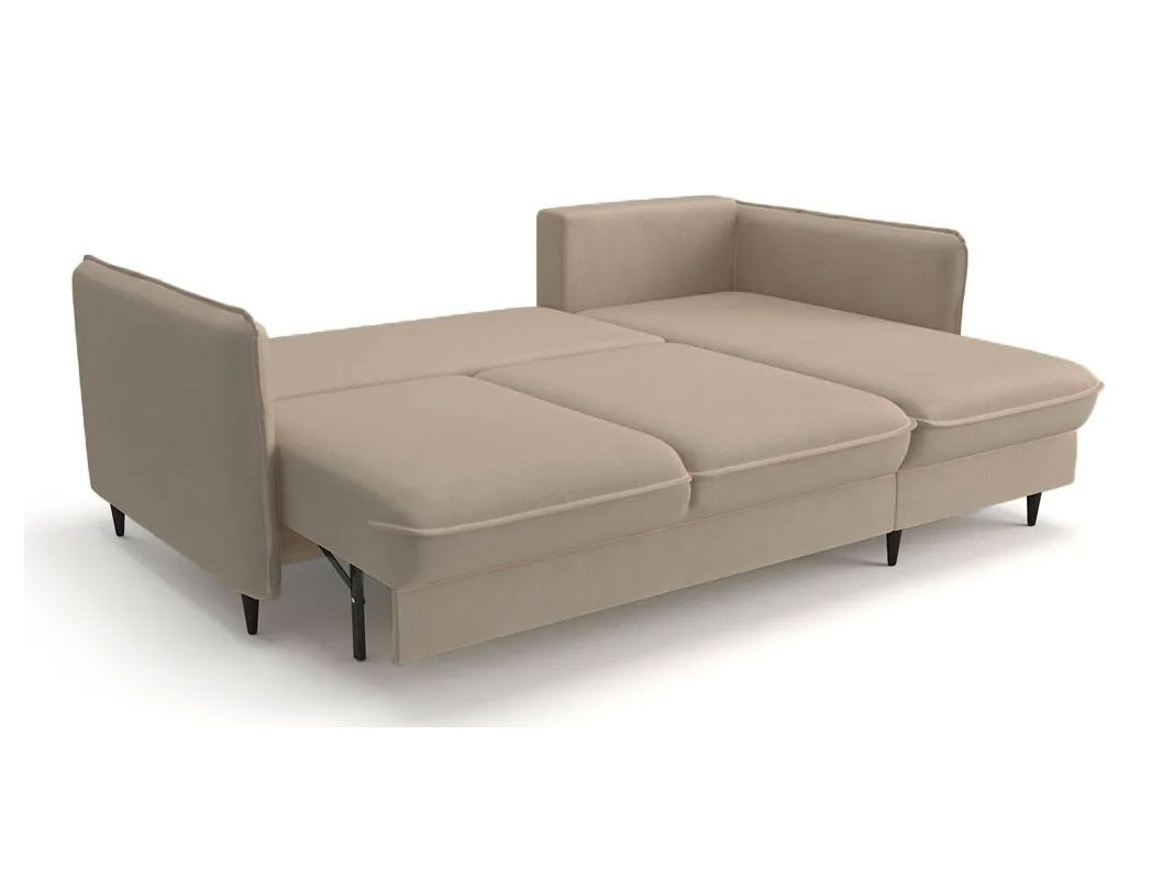 Угловой диван Фьорд цвет бежевый (фото 254624)