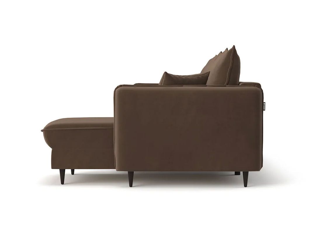 Угловой диван Фьорд цвет коричневый (фото 254633)