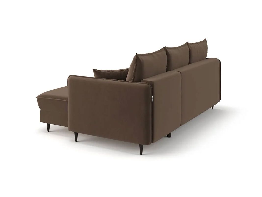 Угловой диван Фьорд цвет коричневый (фото 254634)