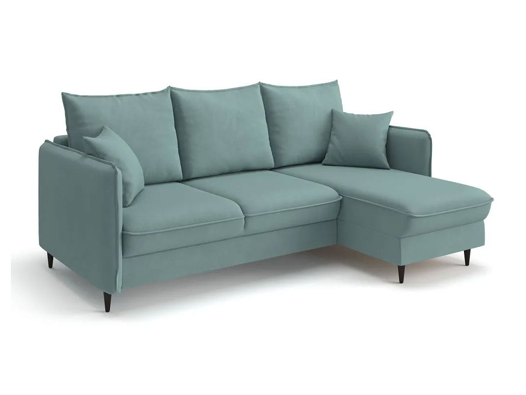 Угловой диван Фьорд цвет зеленый (фото 254656)