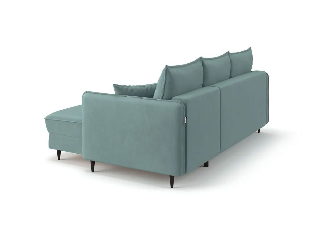 Угловой диван Фьорд цвет зеленый (фото 254658)