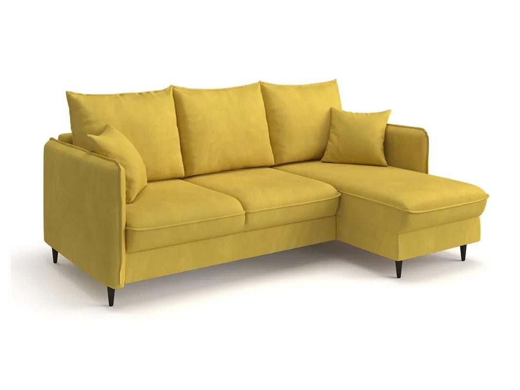 Угловой диван Фьорд цвет желтый (фото 254692)