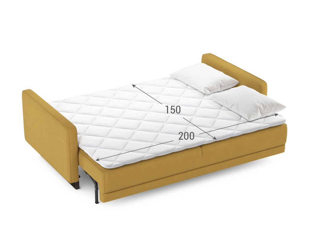 Диван MOON 178 цвет желтый (фото 236887)