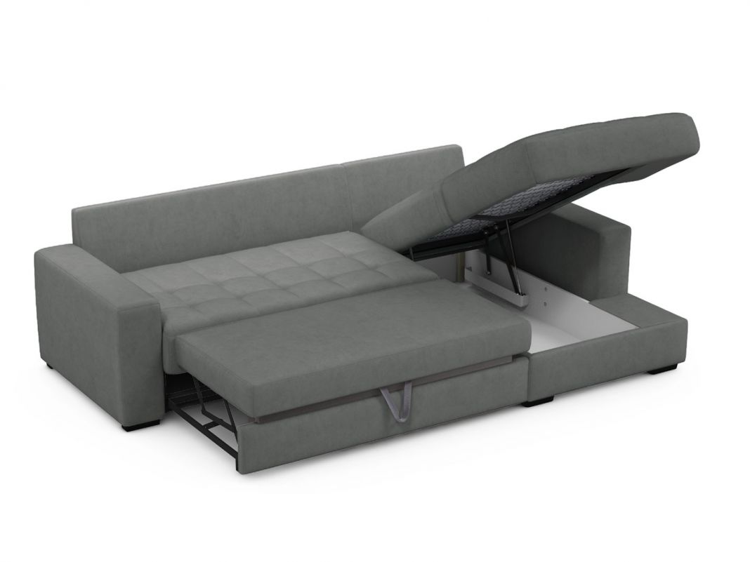 Угловой диван MOON 107 цвет серый (фото 255862)