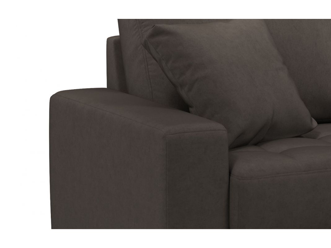 Угловой диван MOON 107 цвет коричневый (фото 255888)