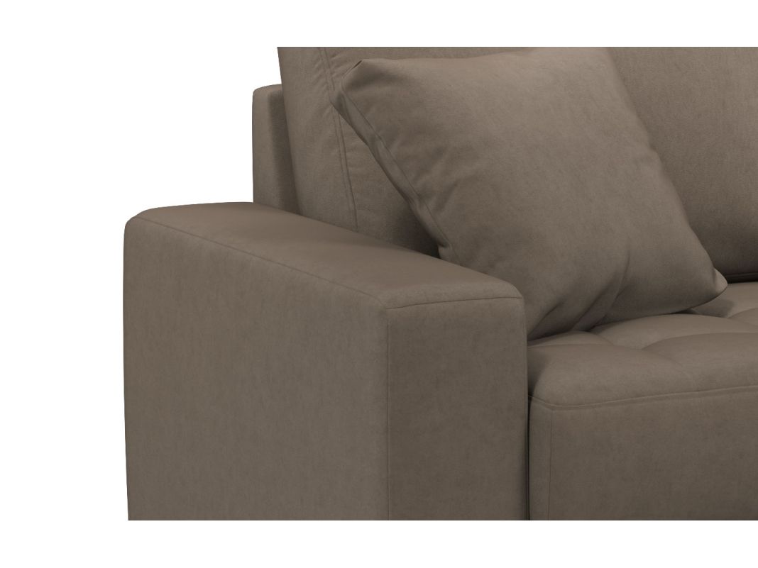 Угловой диван MOON 107 цвет коричневый (фото 255980)