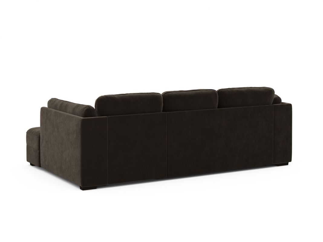 Угловой диван MOON 110 цвет коричневый (фото 256926)