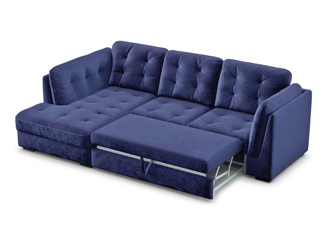 Угловой диван MOON 110 цвет синий (фото 180270)