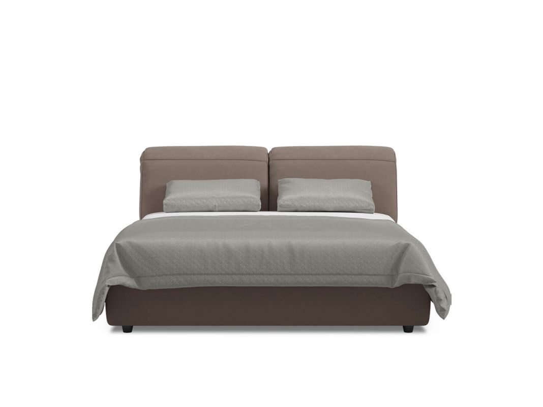 Кровать с подъёмным механизмом MOON 1107 цвет коричневый (фото 154791)