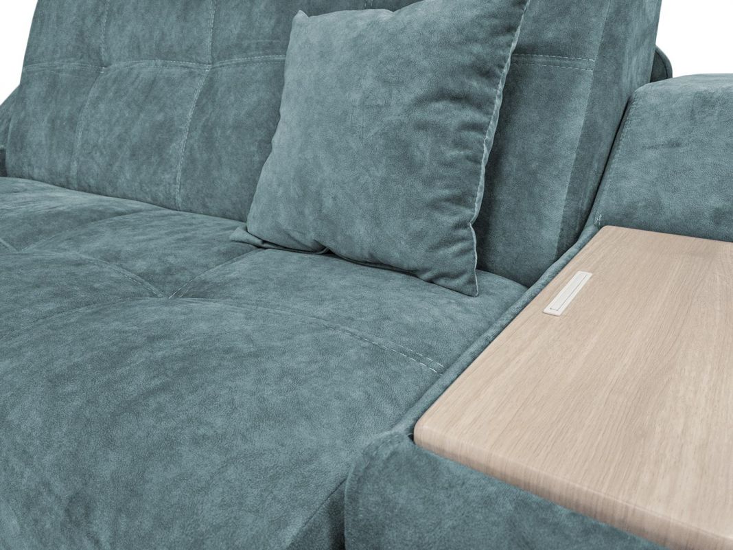 Диван Бостон цвет зеленый,бирюза (фото 188279)