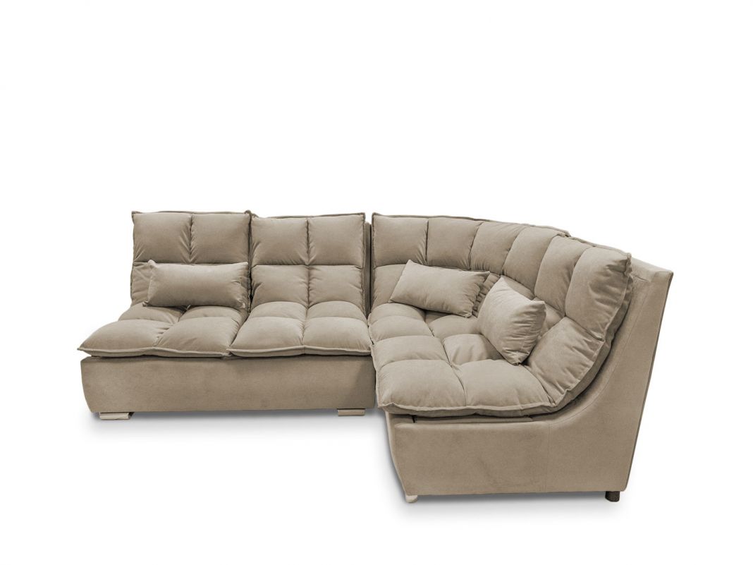 Угловой диван Доменика цвет бежевый (фото 217751)