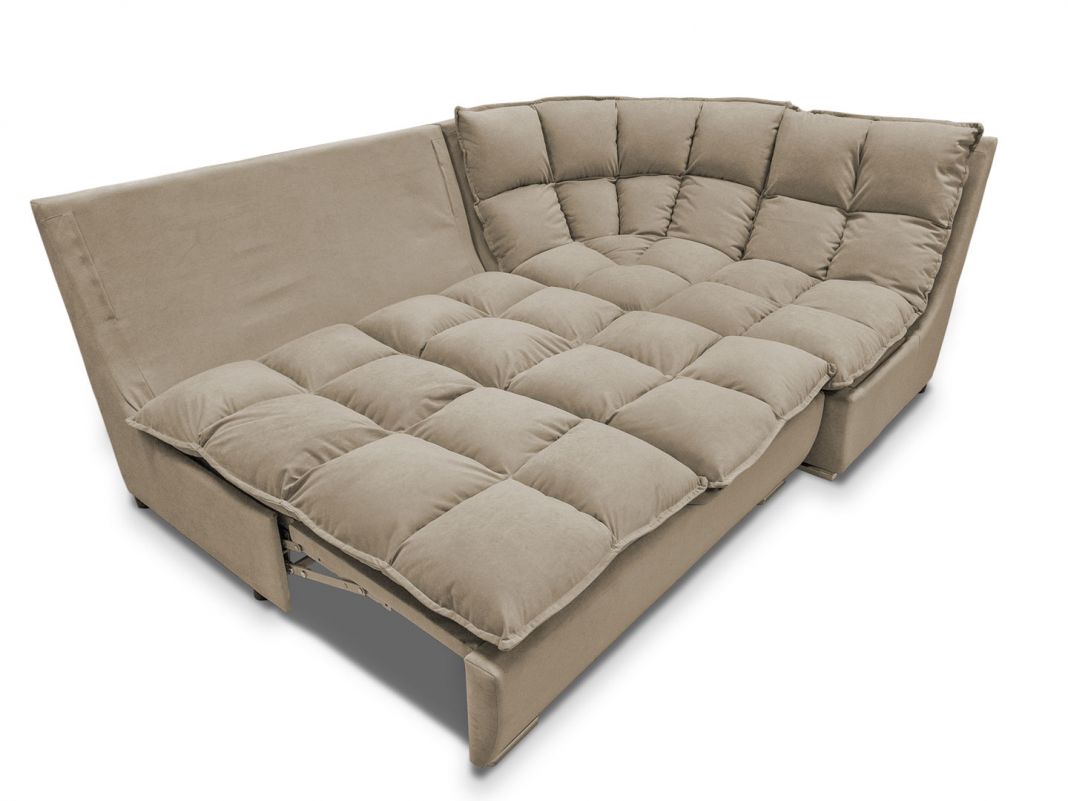 Угловой диван Доменика цвет бежевый (фото 217754)